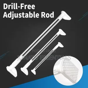 Adjustable Tension Rod For Curtains Wardrobe (No Drilling) Kenya