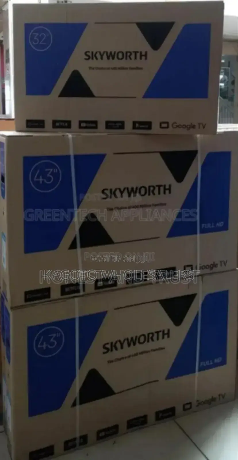 Skyworth 43inch Smart Tv Google Tv