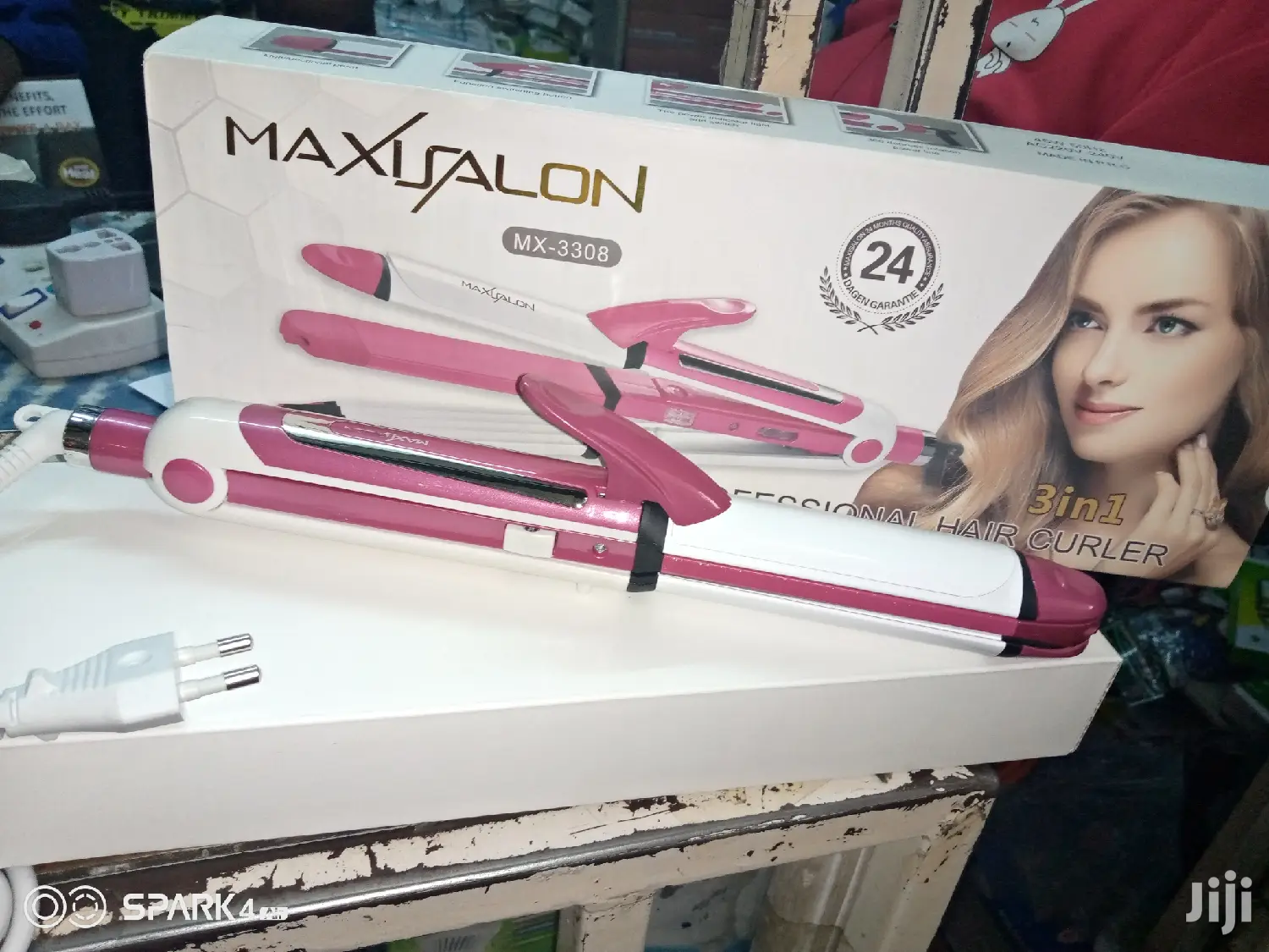 New 3 In 1 Maxi Salon Flat Iron