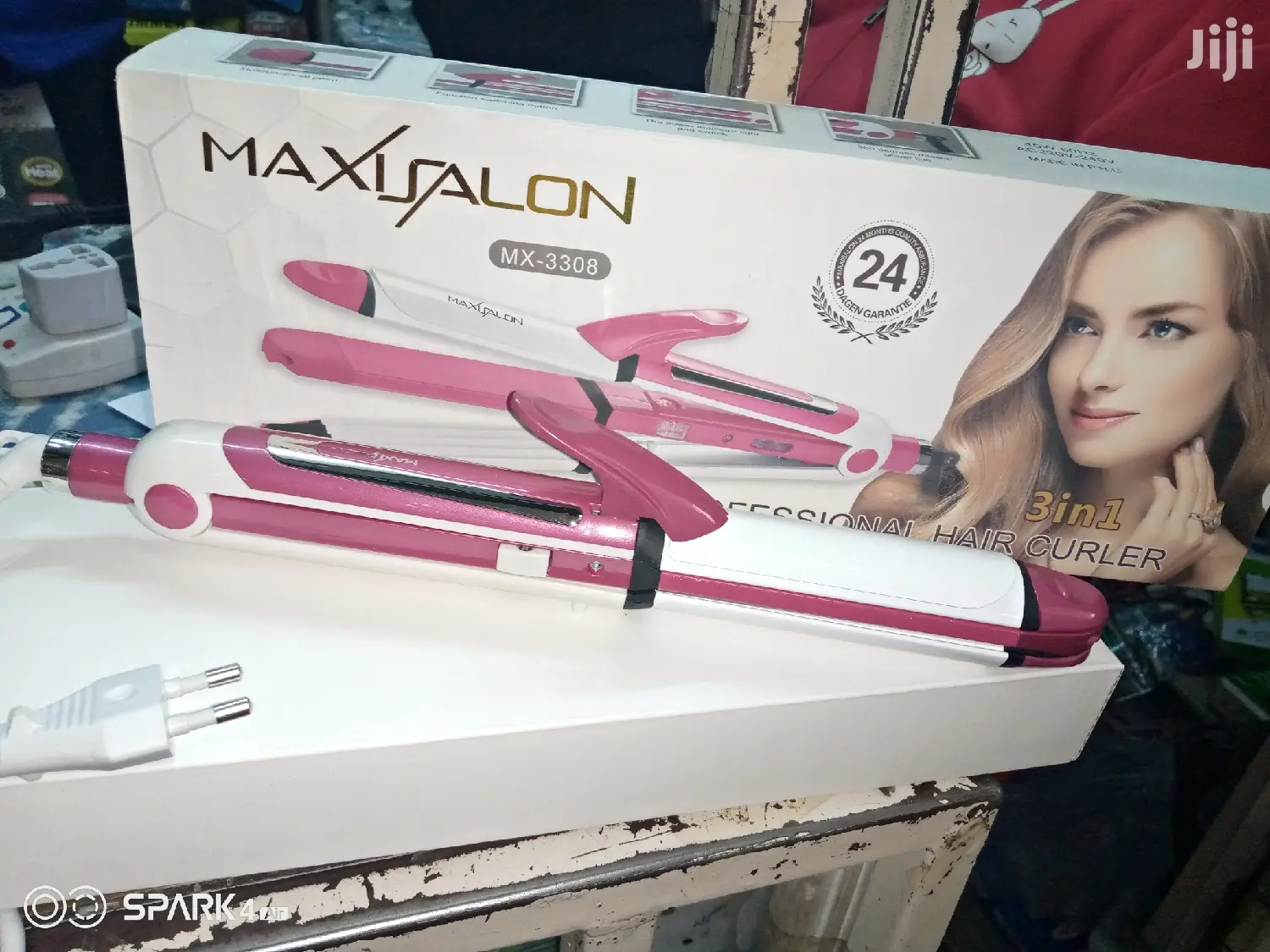 New 3 In 1 Maxi Salon Flat Iron