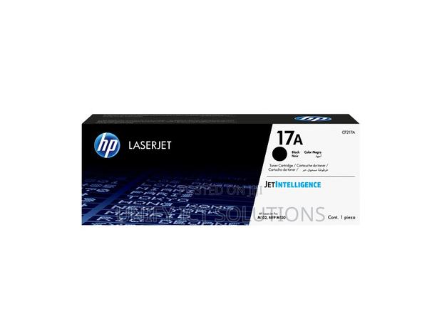 Hp 17a Black Original Laserjet Toner Cartridge - main view