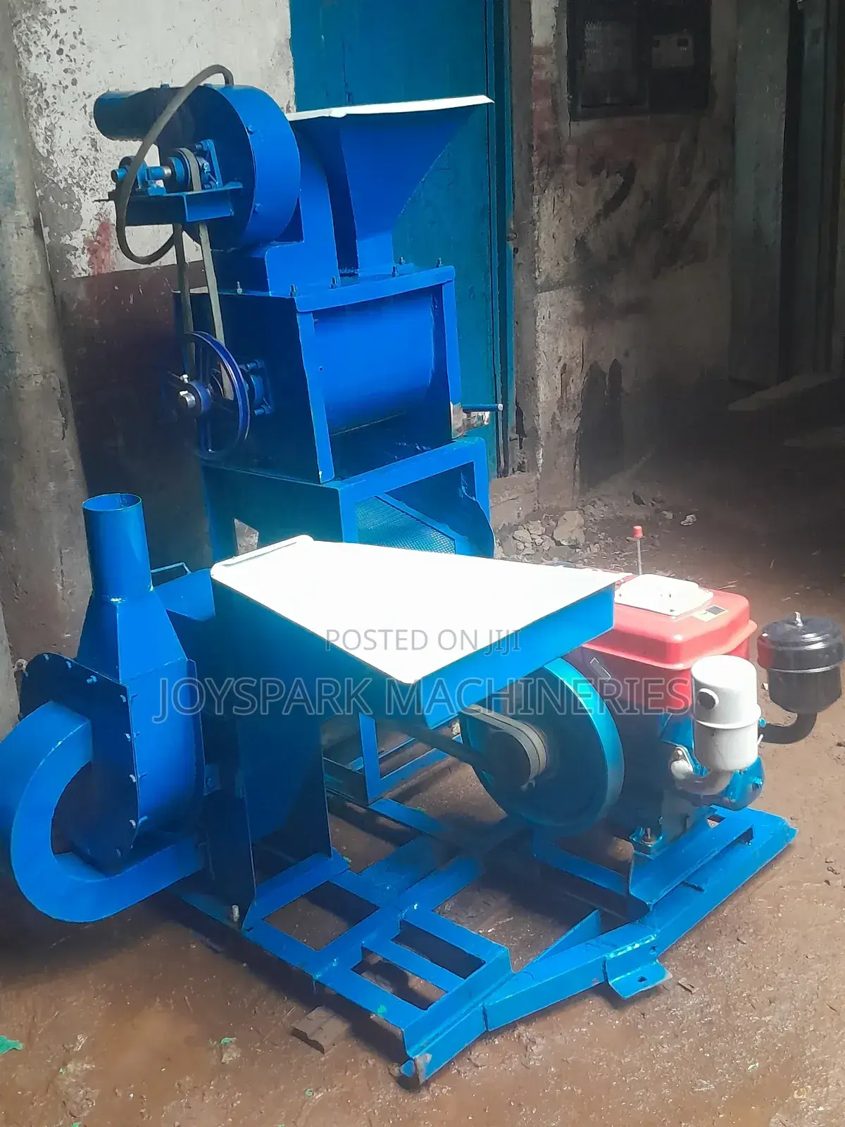 Combined Poshomill With Diesel Engine