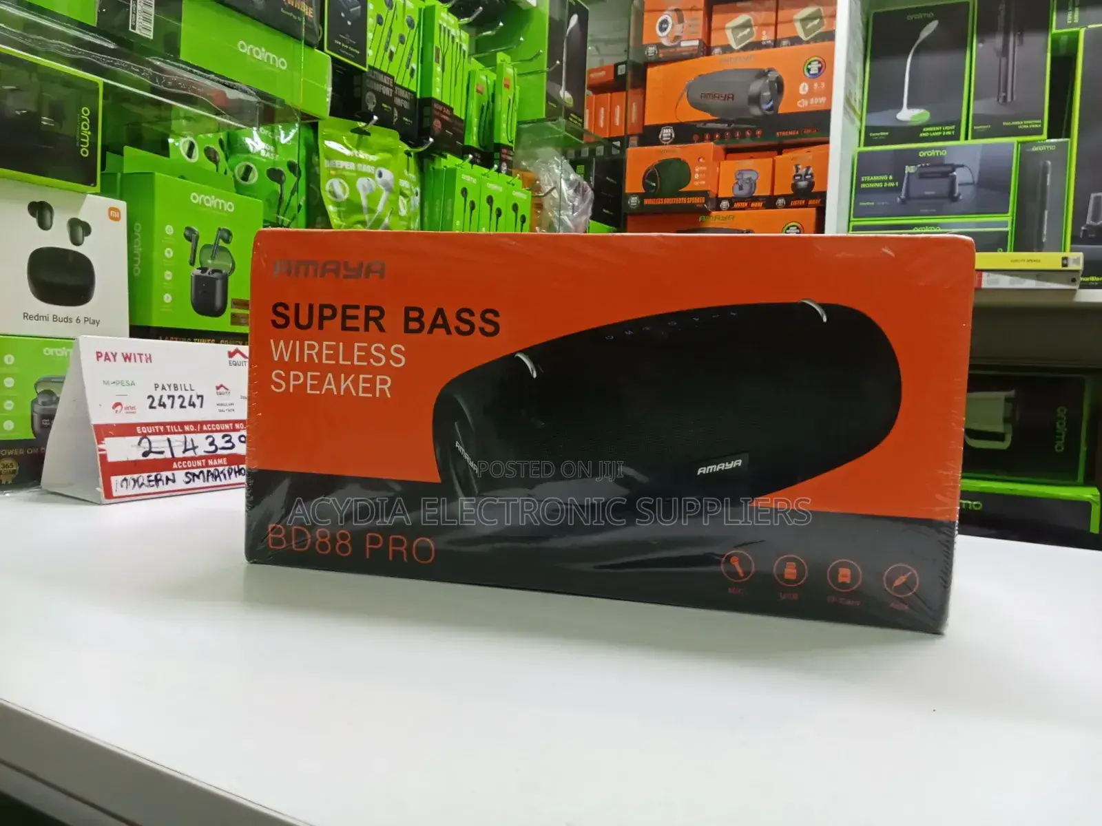 Amaya Bd88 Pro Super Bass Wireless Speaker