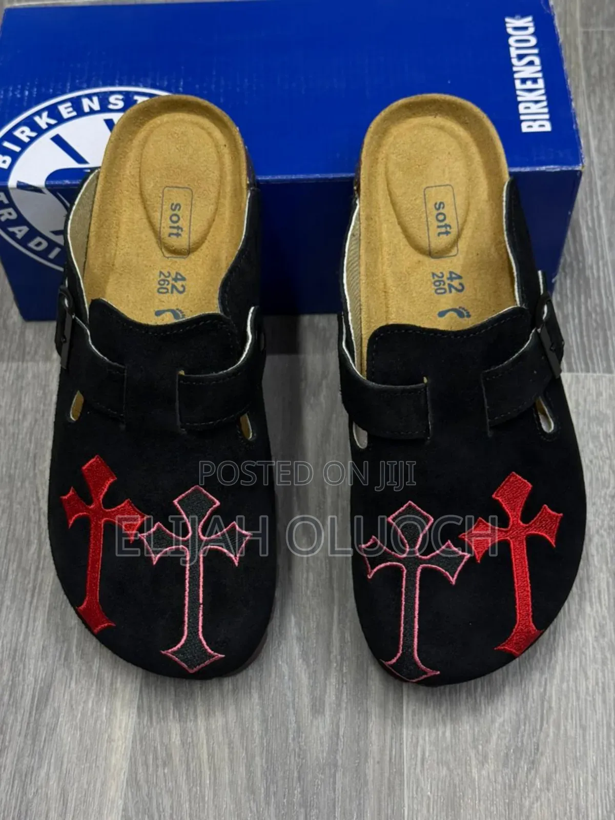 Chromeheart Birkenstock Sueded Clogs
