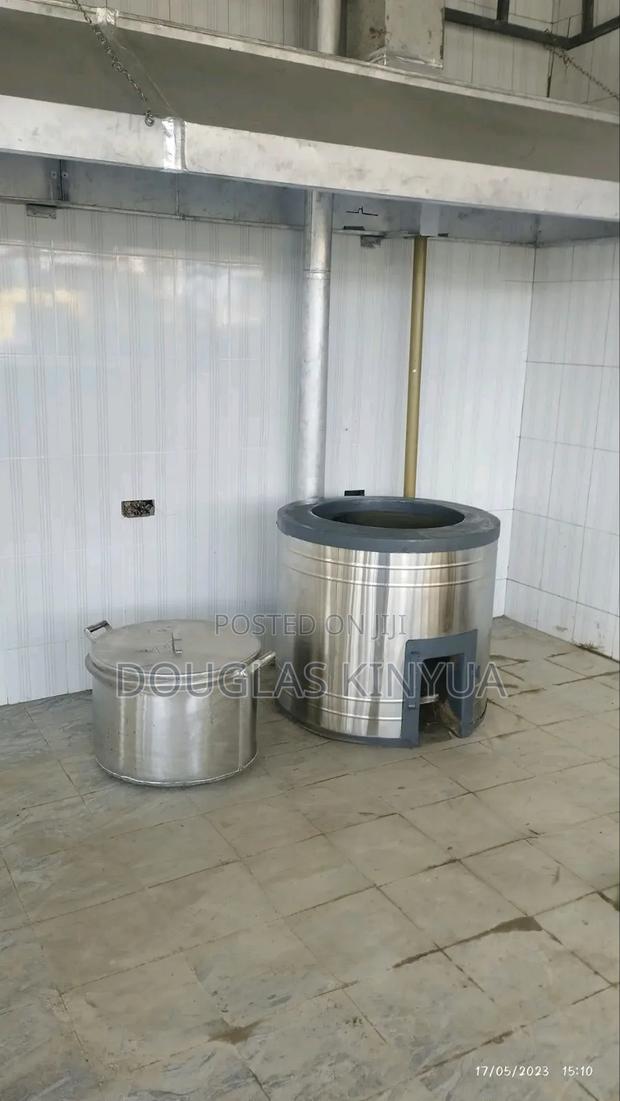 Ss 100litres Stainless Steel Commercial Energy Saving Jiko::