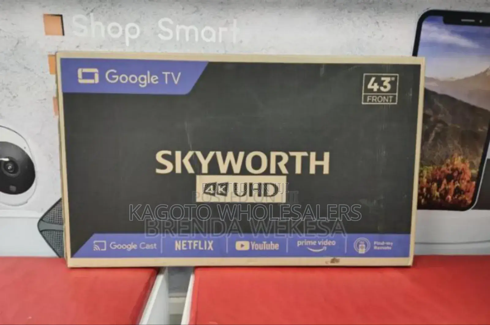 4k Skyworth 43inch 4k Smart Tv