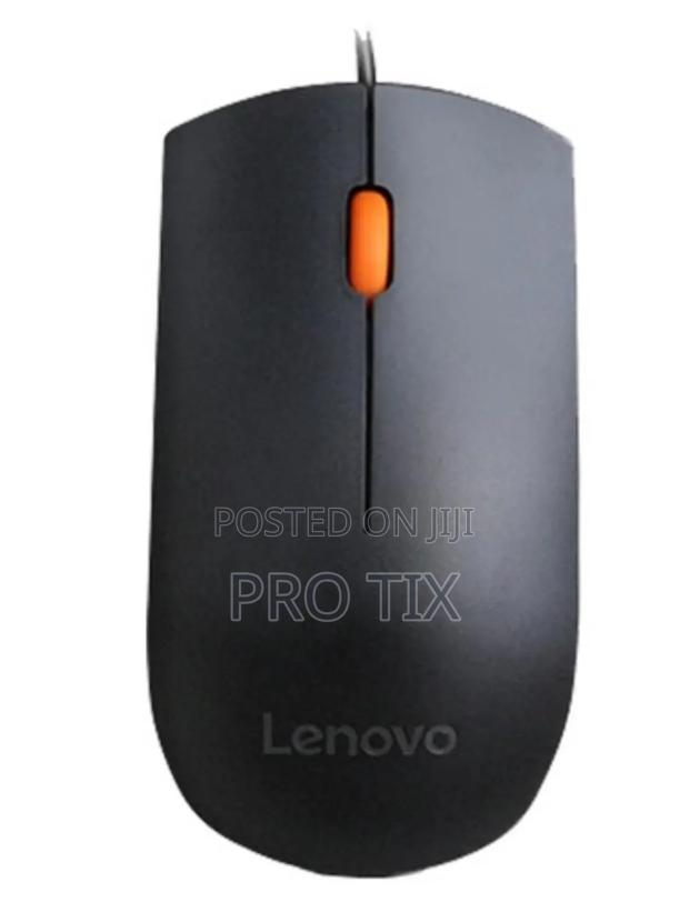 Lenovo 300 Wired Usb Mouse - Black - Gx30m39704 - main view