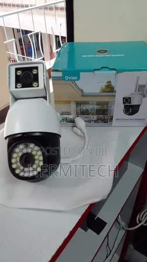 Electric Model Dual Lens 4g/Wifi Enabled CCTV Camera