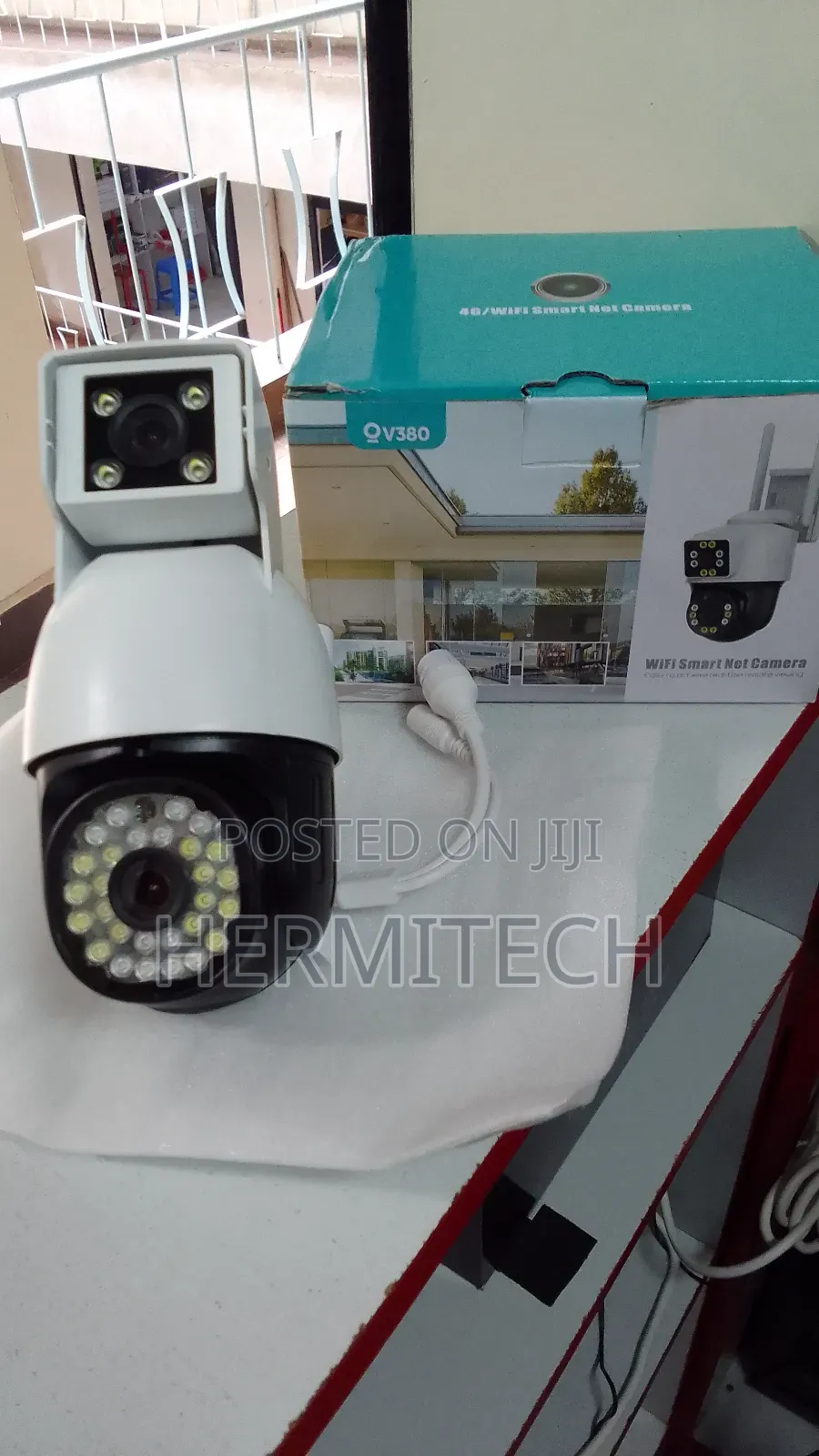 Electric Model Dual Lens 4g/Wifi Enabled CCTV Camera