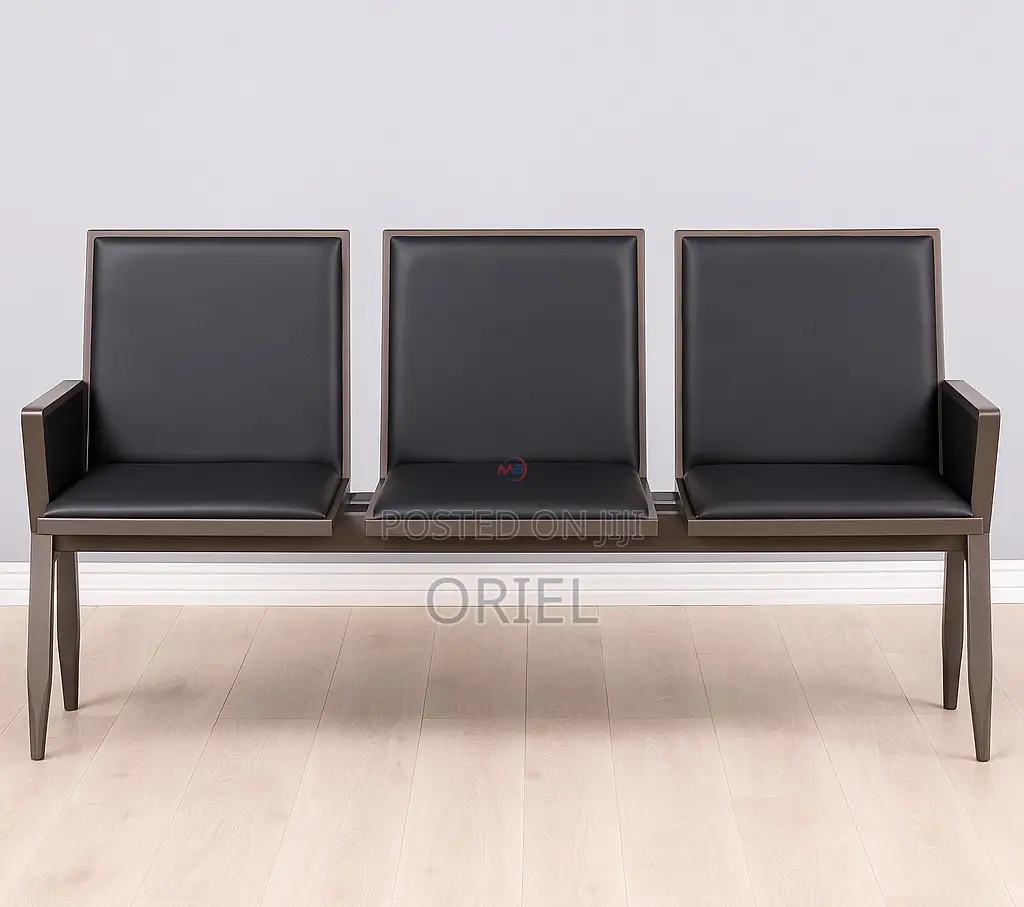 3-Seater Office Bench : Corporate Lobby Office Bench