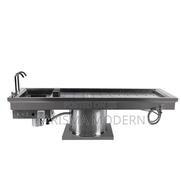 Stainless Steel Body Washer Morgue Sink