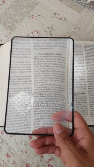 Full Page Large Sheet Magnifier Magnifying Glass Reading Aid Glass