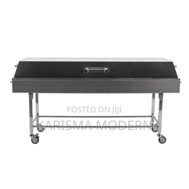 Morgue Trolley Stainless Steel With Caster Wheels