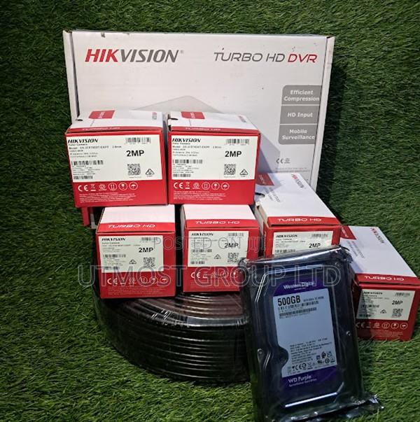 Hikvision 8ch CCTV Kit 5 Cameras Full Package - main view
