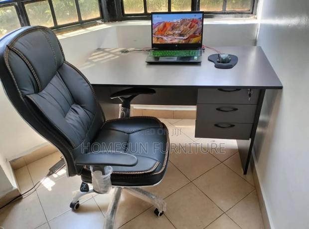 Study Desk And Office Chair - main view
