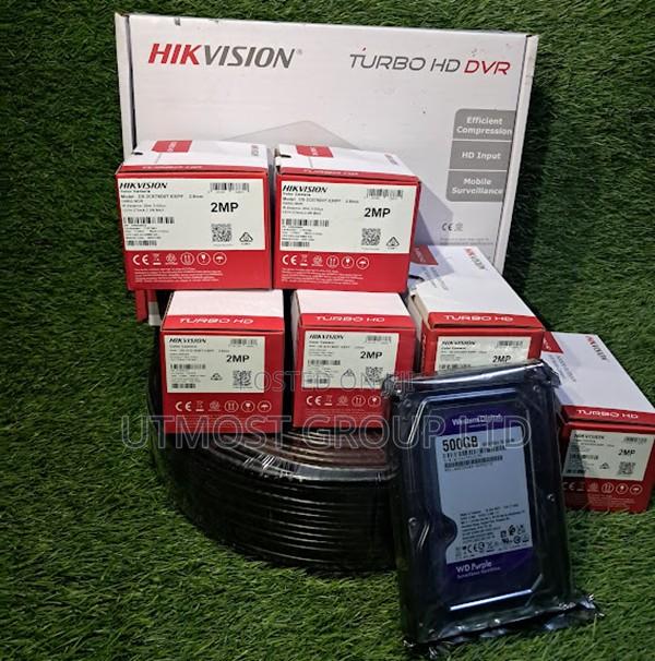 Hikvision DVR System 5 Cameras Complete - main view