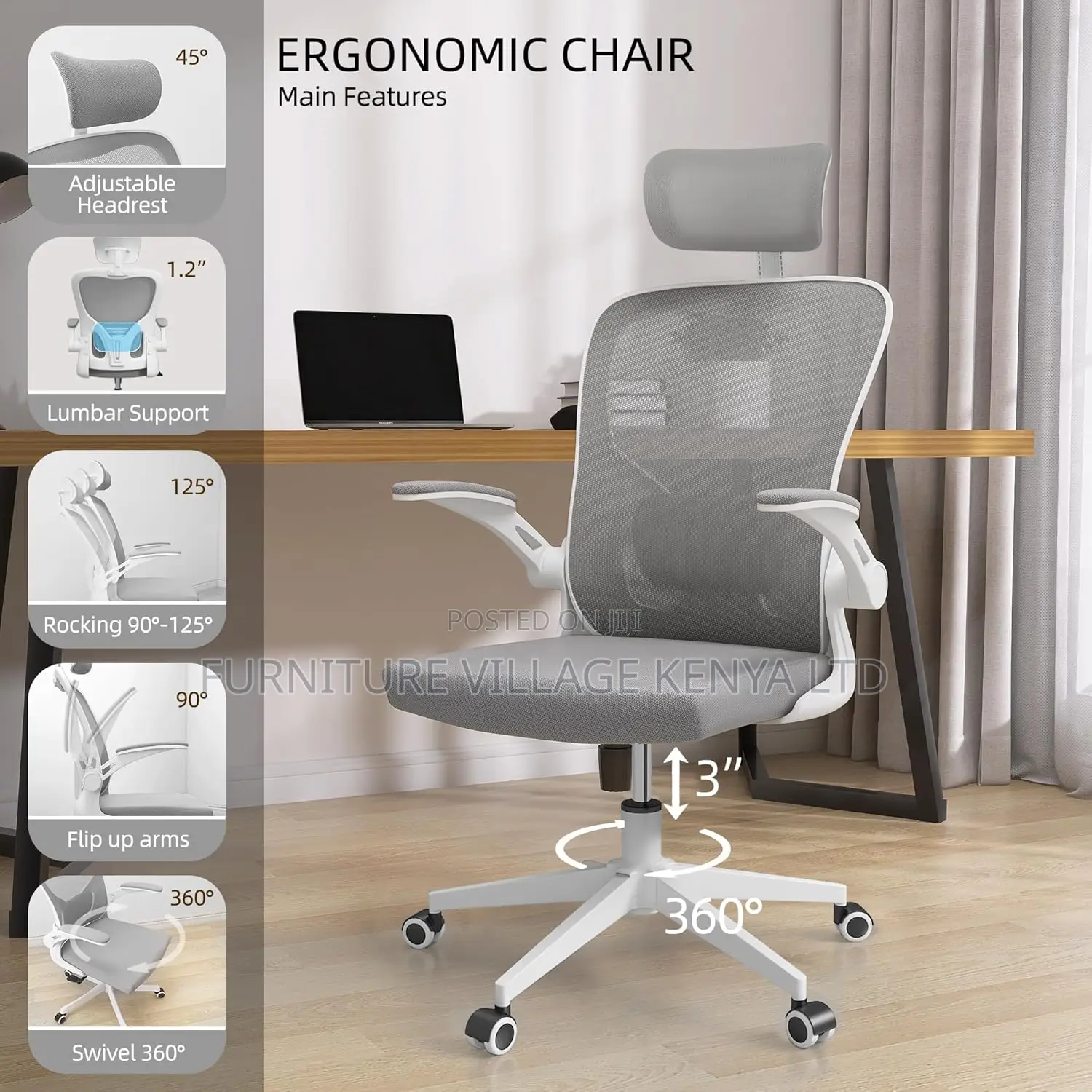 Office Chairs| Ergonomic Office Chair| Computer Chair