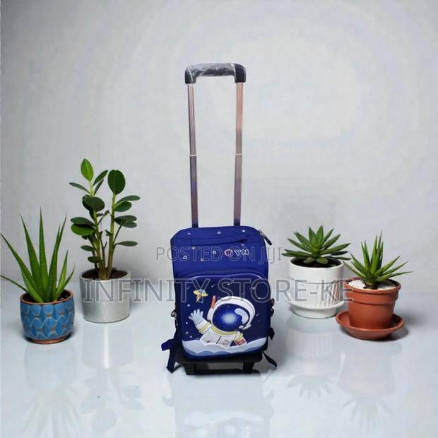 Rolling Trolley Kids School Bag