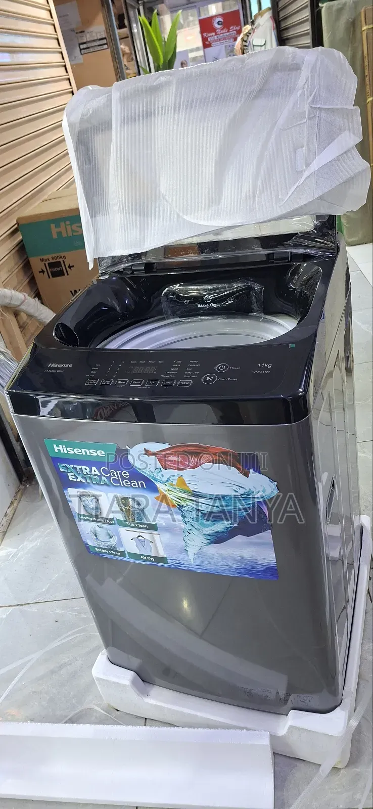 Hisense 11kg Top Load Automatic Washing Machine+2yrs Warranty