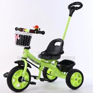 Elegant Kids Tricycle With Handle - main view