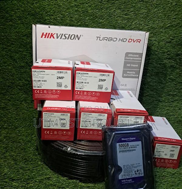 Hikvision 5 Camera Hd Security System DVR - main view