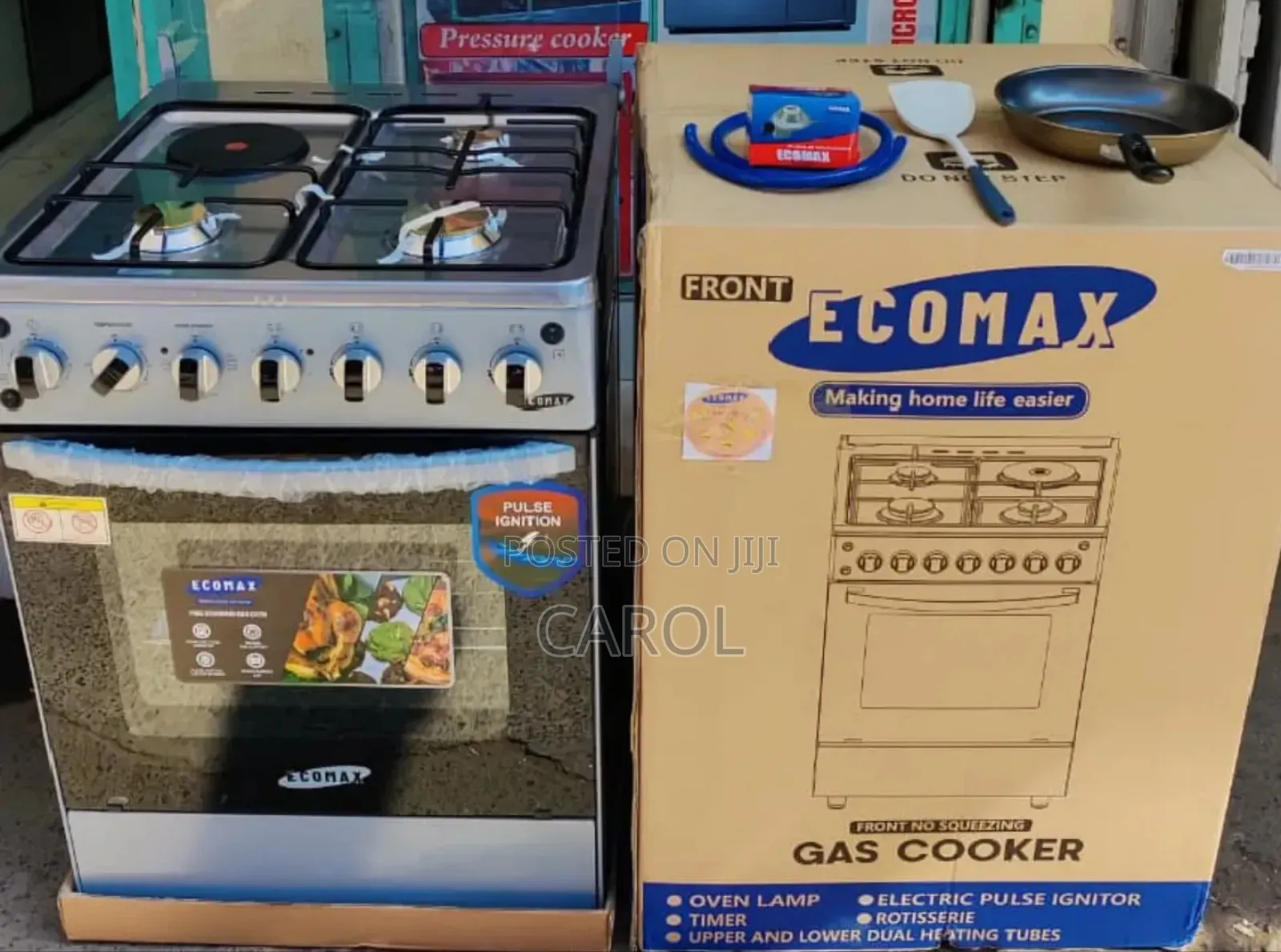 50*55 Ecomax 3+1 Standing Cooker Available