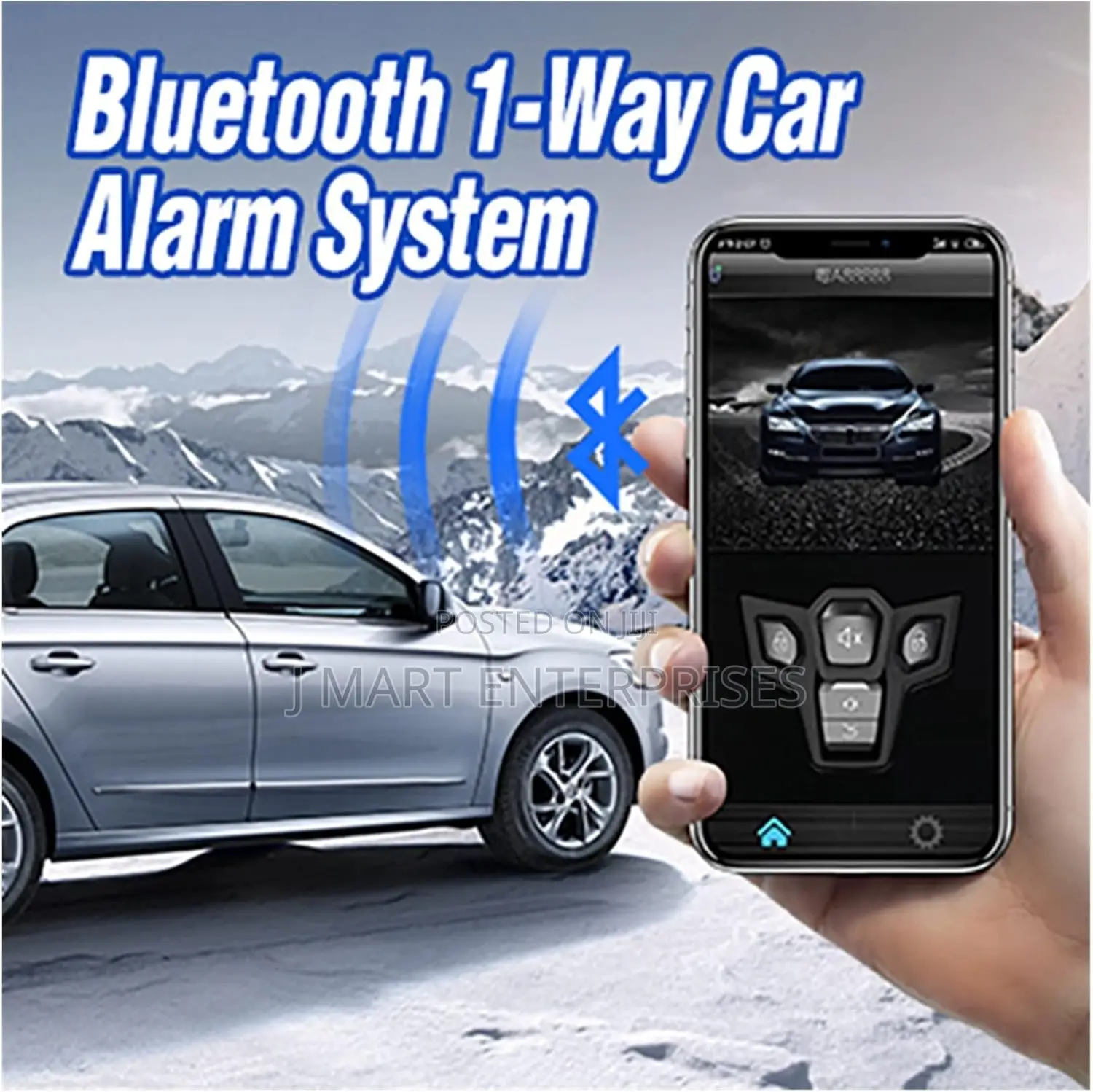 Car Security System Locking Keyless Entry System With Phone App