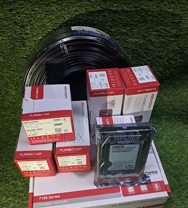 Hikvision Cctv Kit 5 Cameras 8ch Dvr Complete