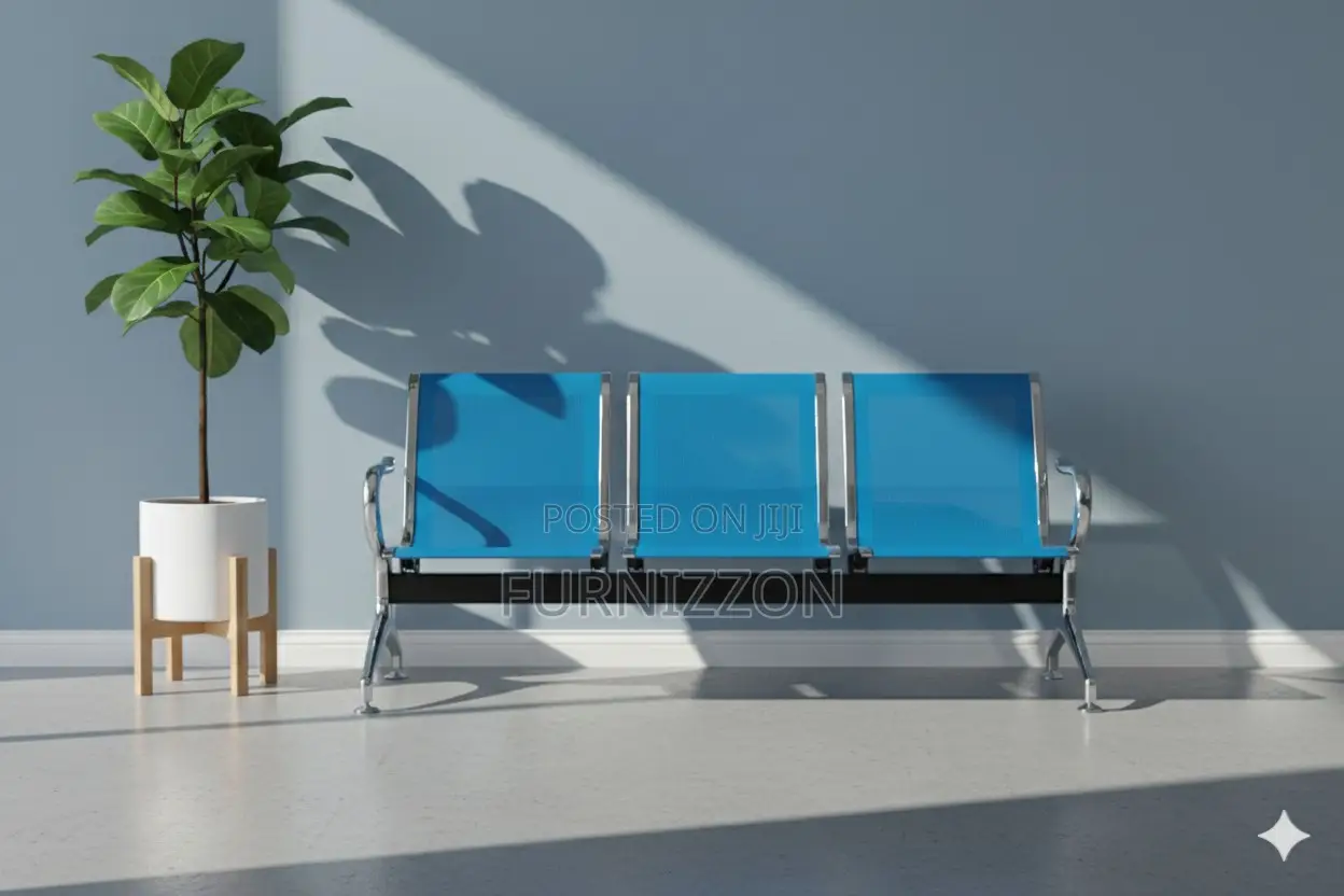 Durable Metal Waiting Chair