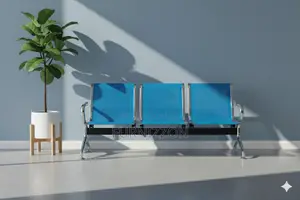 Durable Metal Waiting Chair