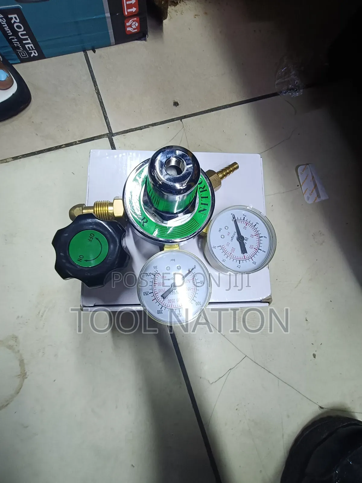 Nitrogen Regulator Gauge