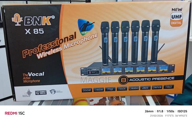 BNK X85 Professional Wireless Microphone