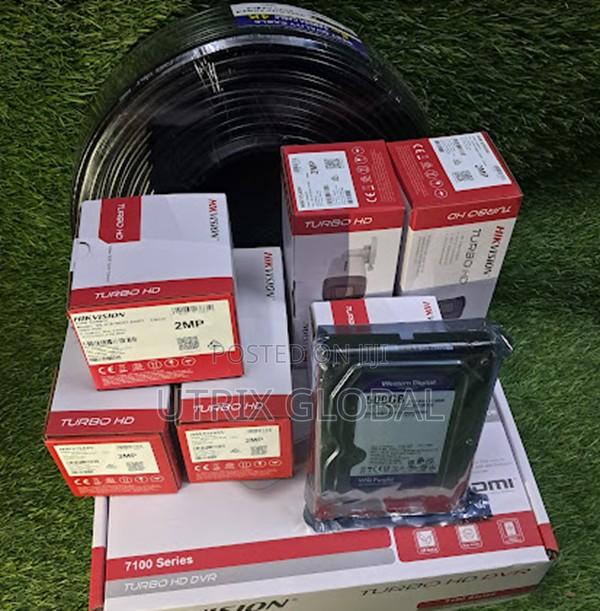 Hikvision 5 Camera Security System 8ch Dvr