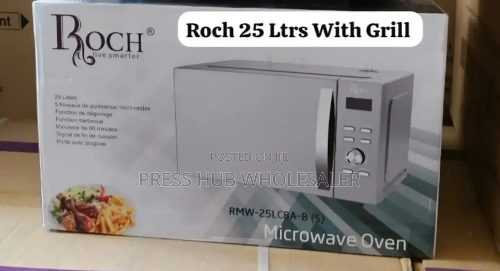 Roch 25l Microwave Oven With Grill