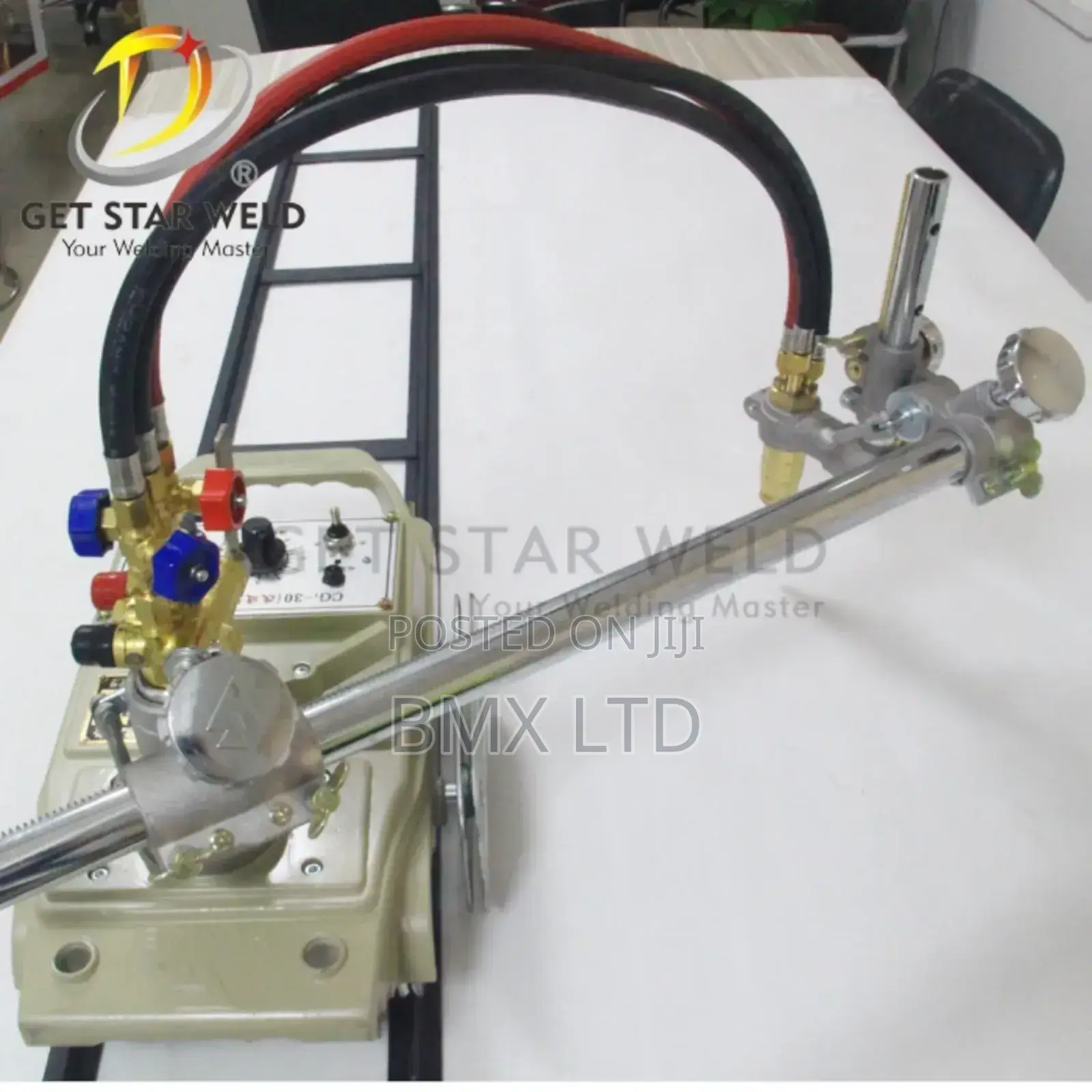 Heavy Duty CNC Gas Cutting Trolley With Single Nozzle Oxyfuel Cutter