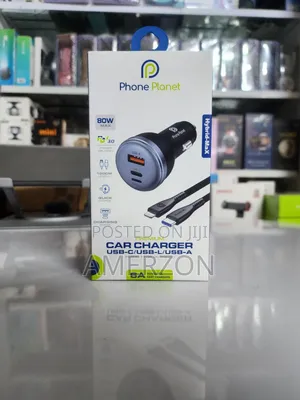 Usb C Car Charger, Compatible With Apple 80 Watt Fast Usb