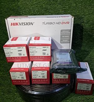 Hikvision 5 Camera Complete CCTV Installation Kit - thumbnail 2