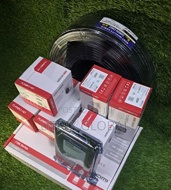 Hikvision 5 Cam Kit 8 Channel Dvr With Hdd - main view