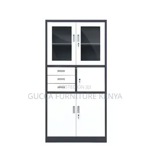 Imported 2-door Metallic File Cabinet With Safe Box