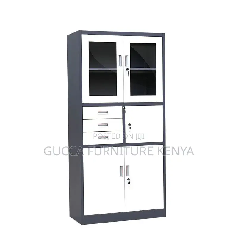 Imported 2-door Metallic File Cabinet With Safe Box