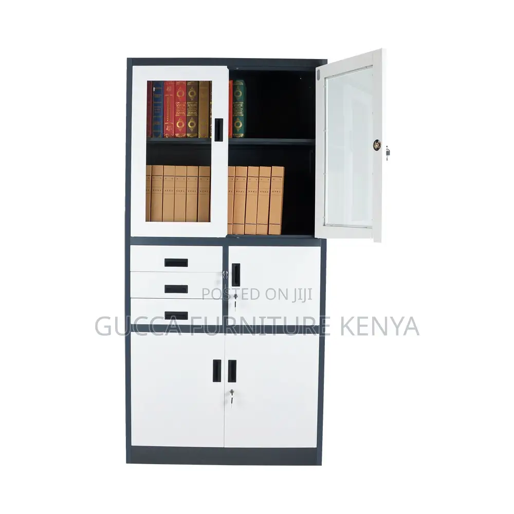 Imported 2-door Metallic File Cabinet With Safe Box
