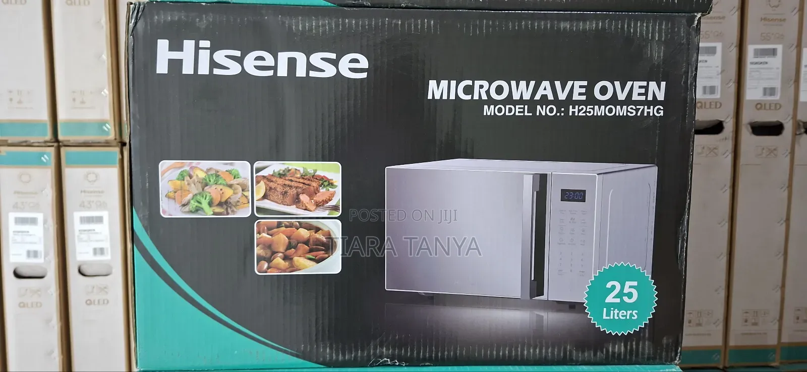 Hisense H25moms7hg 25l Grill Microwave Oven Black – Efficient Cooking