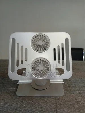 Laptop Stand With Dual Fan and X360 Height Adjustable