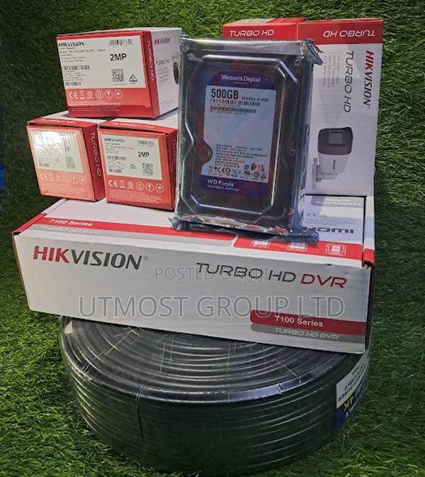 Hikvision CCTV Kit 5 Cameras Ready Package - main view