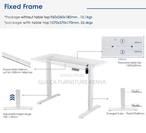 Modern Electric Height Adjustable Office Table