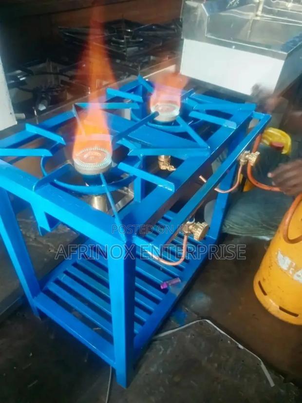 Commercial 2 Burner Gas Cooker