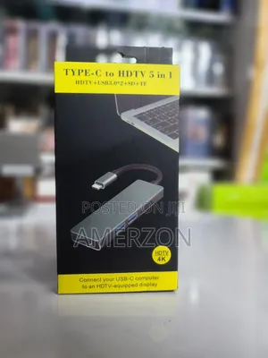Usb Type-C Hub to Hdmi 5 in 1 Adapter