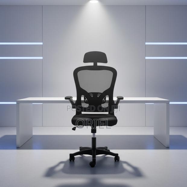 Office Chair : Ergonomic Mesh Office Chair With Adjusted Arms