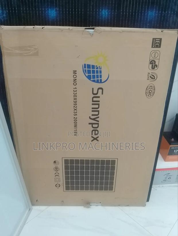 200 Watts Sunnypex Solar Panel - thumbnail 2