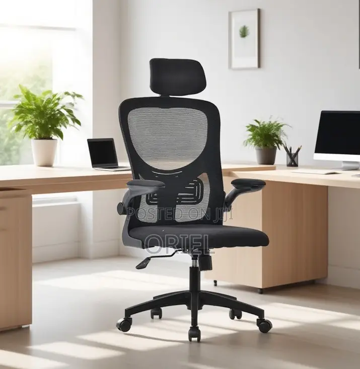 Office Chair : Ergonomic Mesh Office Chair With Adjusted Arms